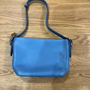 Coach blue shoulder bag